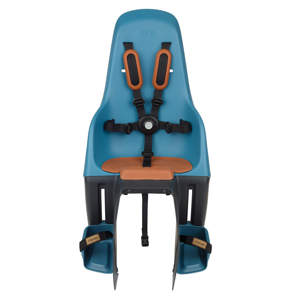 Dviračio kėdutė MINIA CF bagažinei Neptune Blue-Judėjimui, Dviračių kėdutės ir jų priedai-e-vaikas