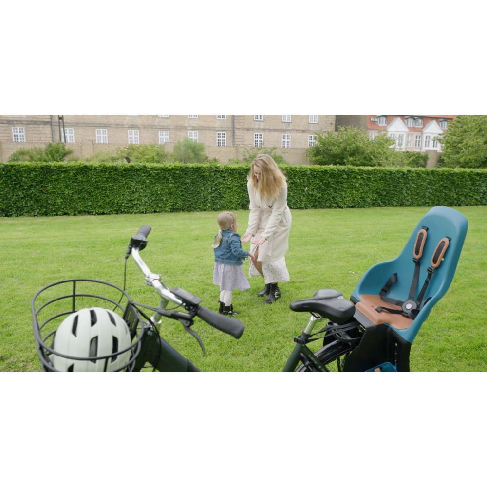 Dviračio kėdutė MINIA CF bagažinei Neptune Blue-Judėjimui, Dviračių kėdutės ir jų priedai-e-vaikas