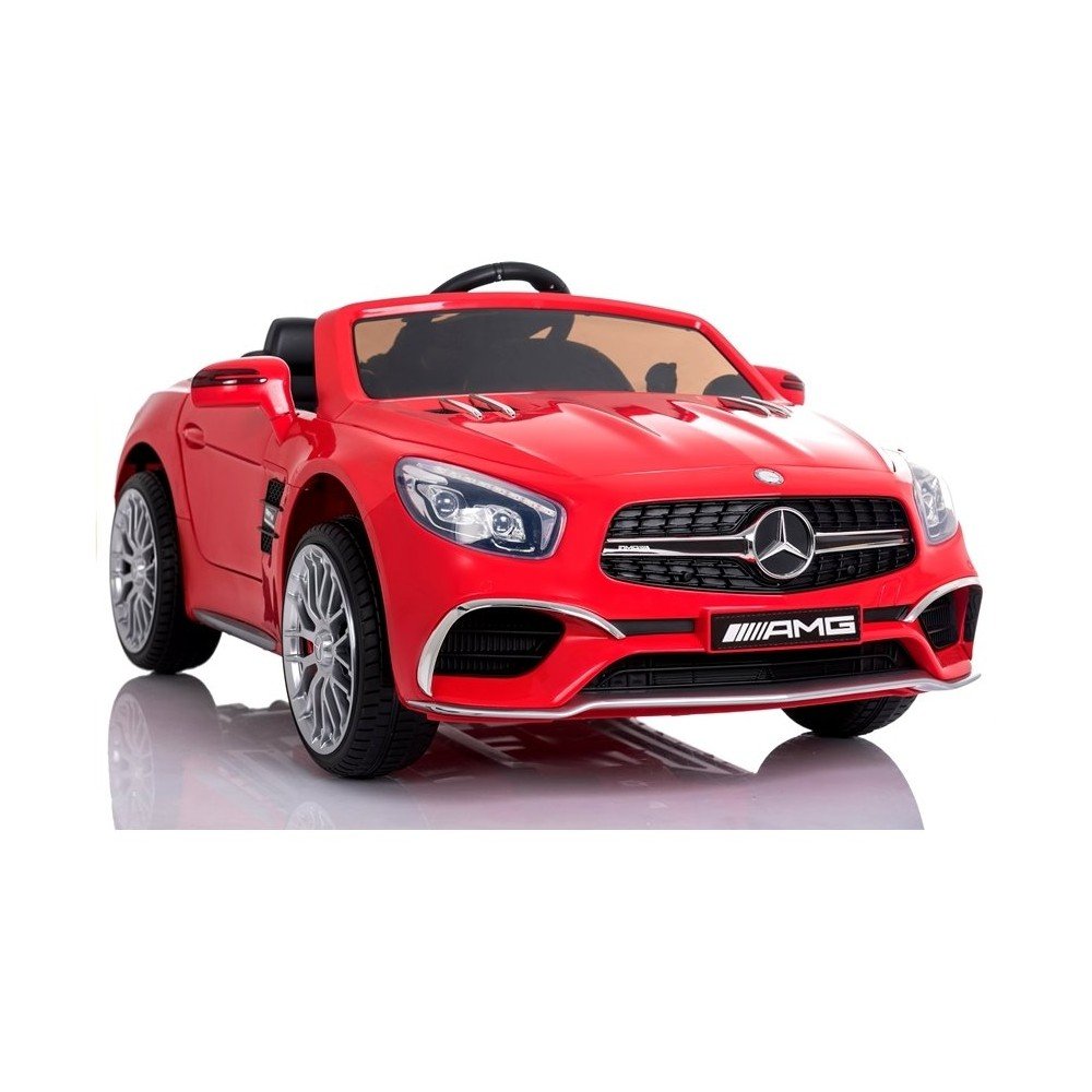 Elektromobilis Mercedes SL65 LCD, raudonas-Elektromobiliai, Mašinos-e-vaikas