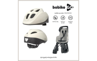 Fotelik row. Bobike GO 1P do ramy Marsmallow Mint
