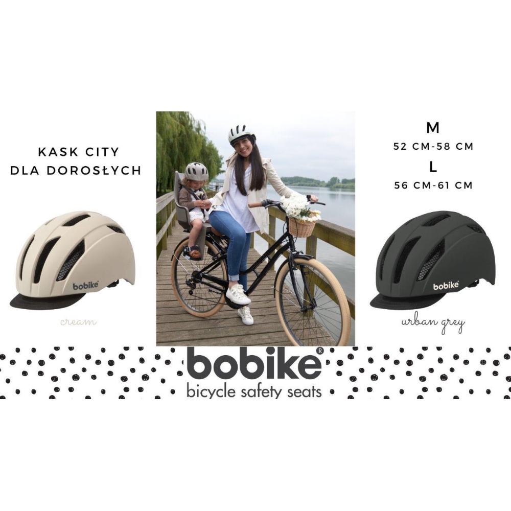 Šalmas KASK Bobike City L dydis, CREAM-Judėjimui, Šalmai, apsaugos-e-vaikas