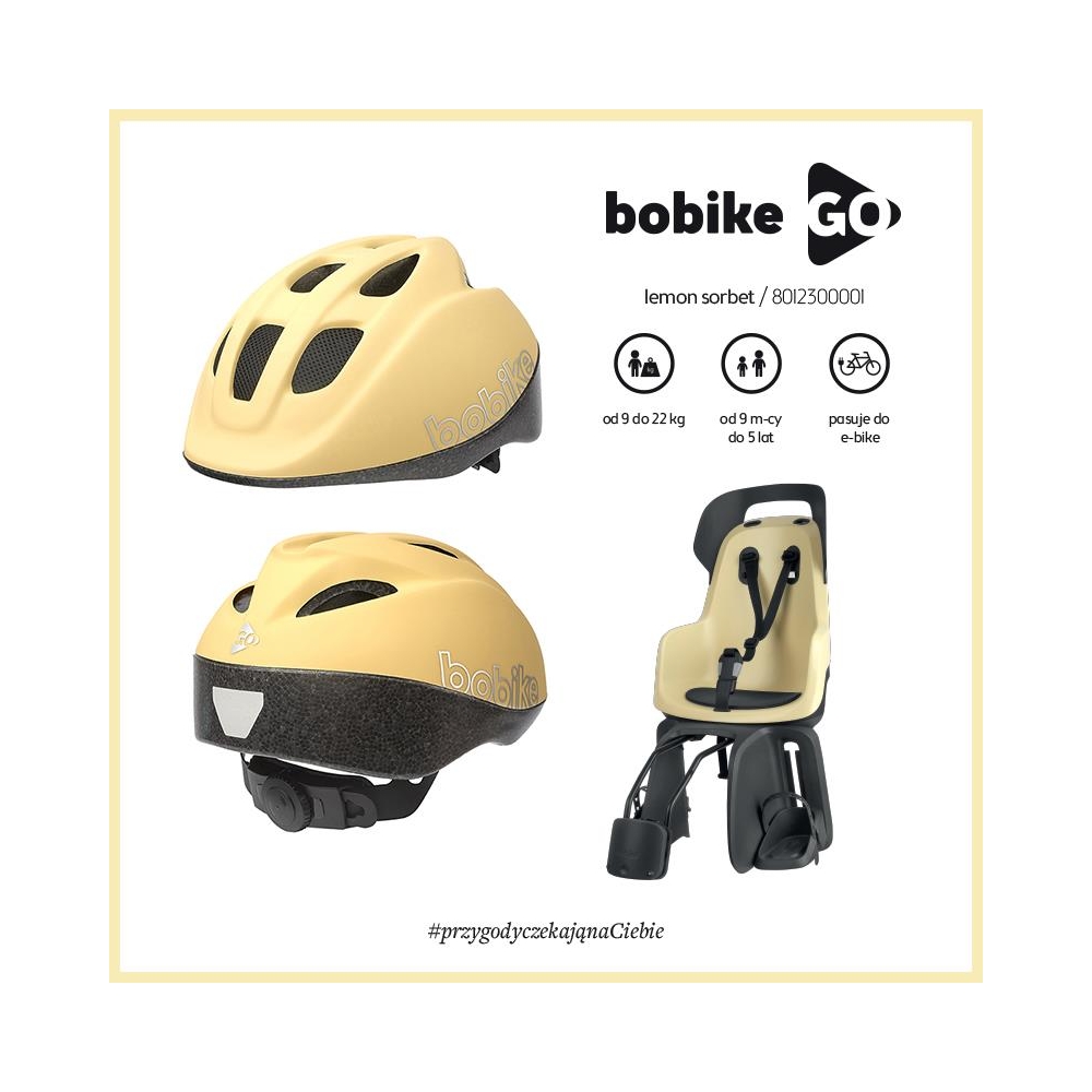 Šalmas KASK Bobike Go S dydis - LEMON-Judėjimui, Šalmai, apsaugos-e-vaikas
