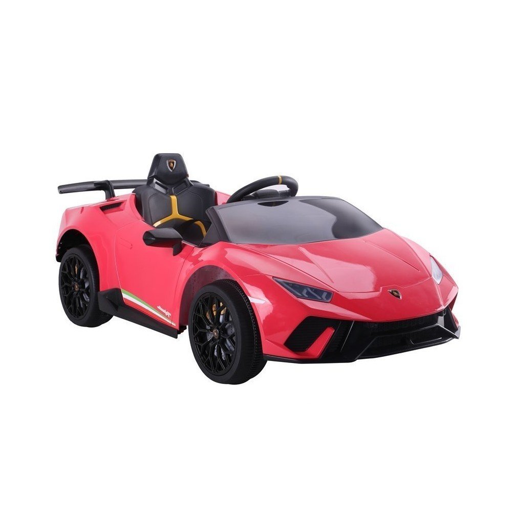 Elektromobilis Lamborghini Huracan, raudonas-Elektromobiliai, Mašinos-e-vaikas