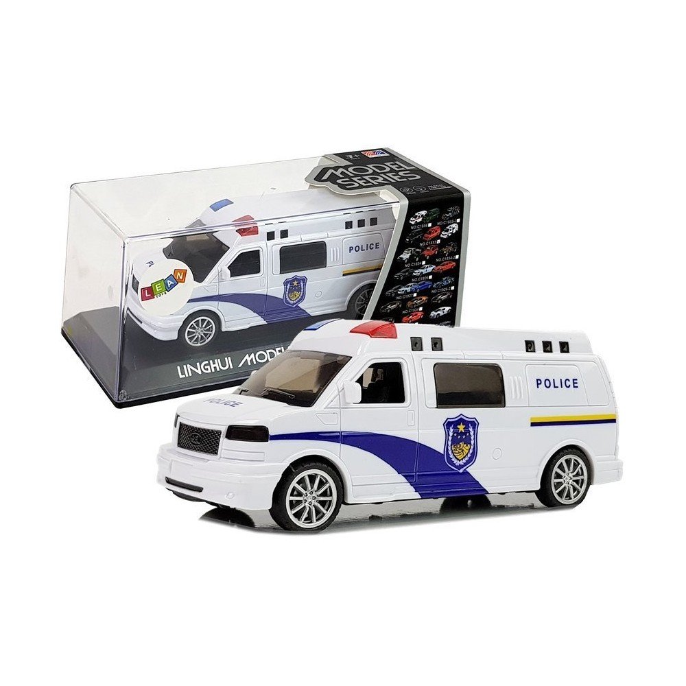 Policijos automobilis su šviesos ir garso virvele-Mašinos-e-vaikas