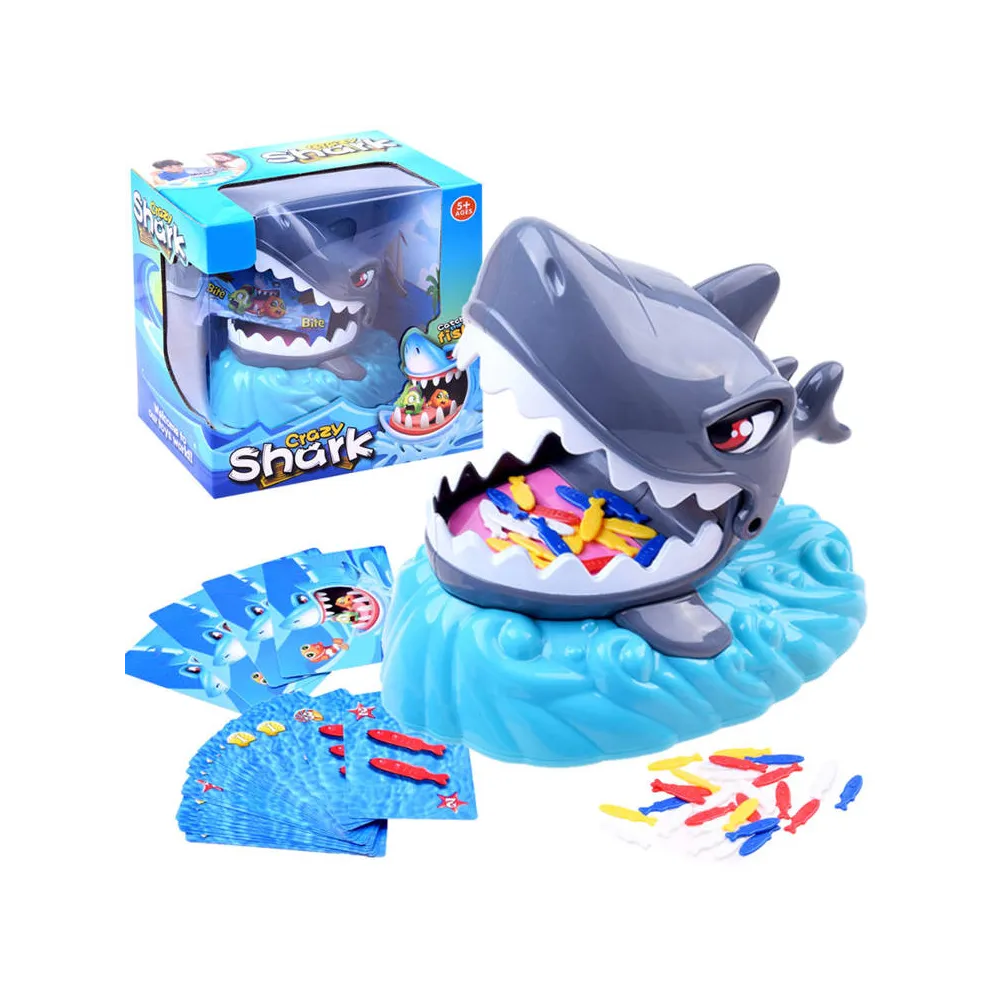 Interaktyvus žaidimas CRAZY SHARK fish eater GR0323-Žaislai, Stalo žaidimai, Įvairūs stalo žaidimai-e-vaikas