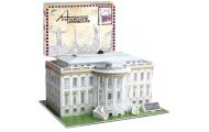 3D puzzle white house of the famous buildings ZA2529