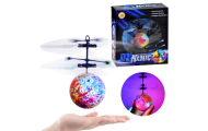 Flying glowing Disco ball controlled by hand ZA2530