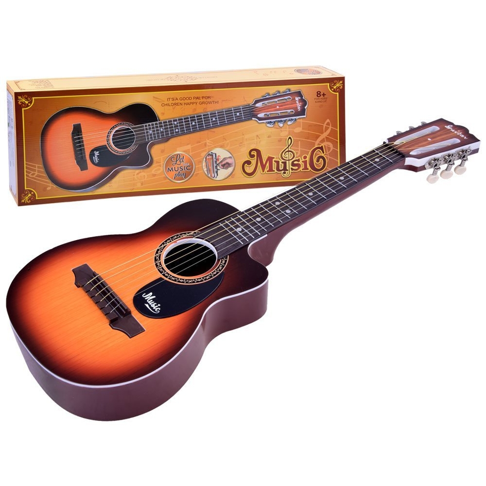 6 stygų vaikiška gitara - žaislas IN0101-Žaislai, Muzikiniai-e-vaikas