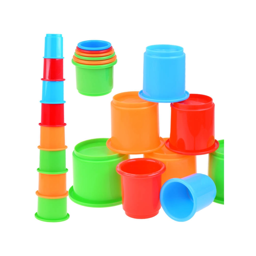 Spalvingi puodeliai Little tikes piramidė ZA2766-Žaislai, Kūdikiams, Žaislai mažyliams (iki 4 m.