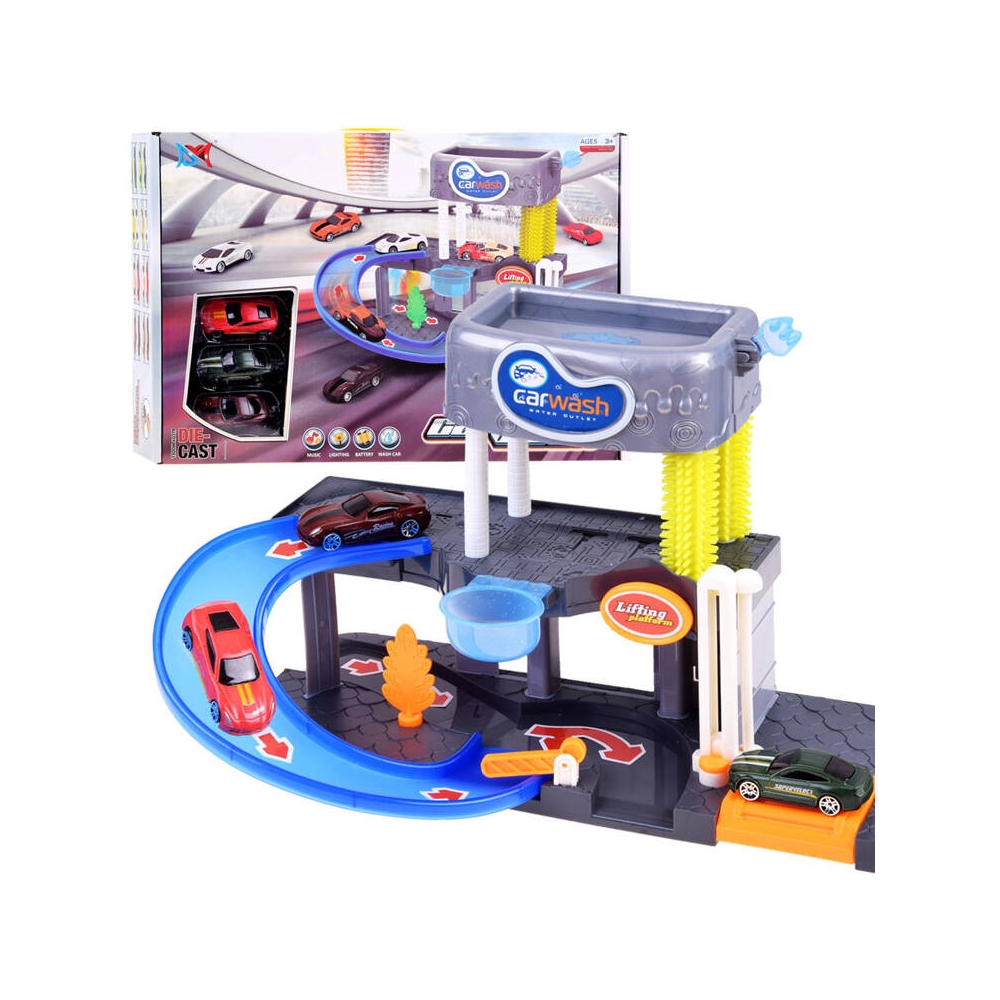 Two-story car wash + ZA3196 cars