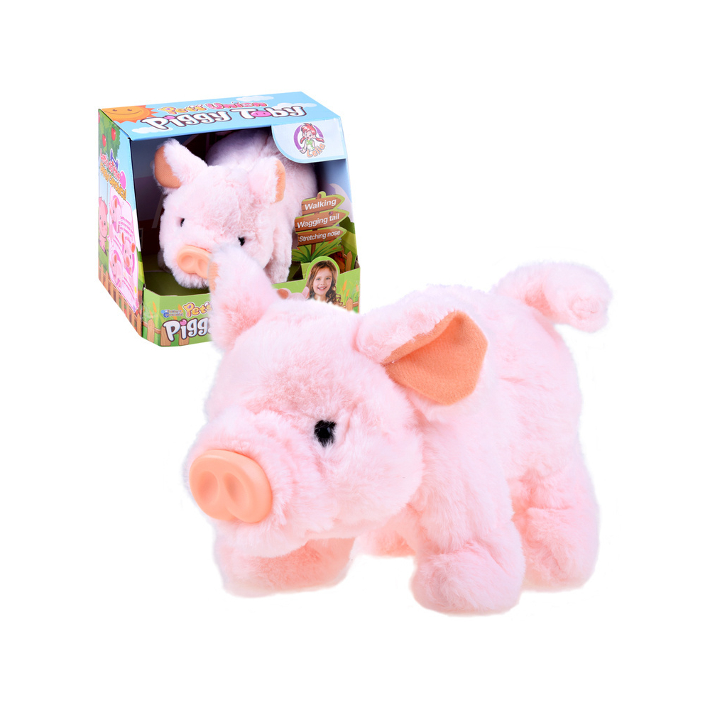 The interactive pig plush cushy comes ZA3451