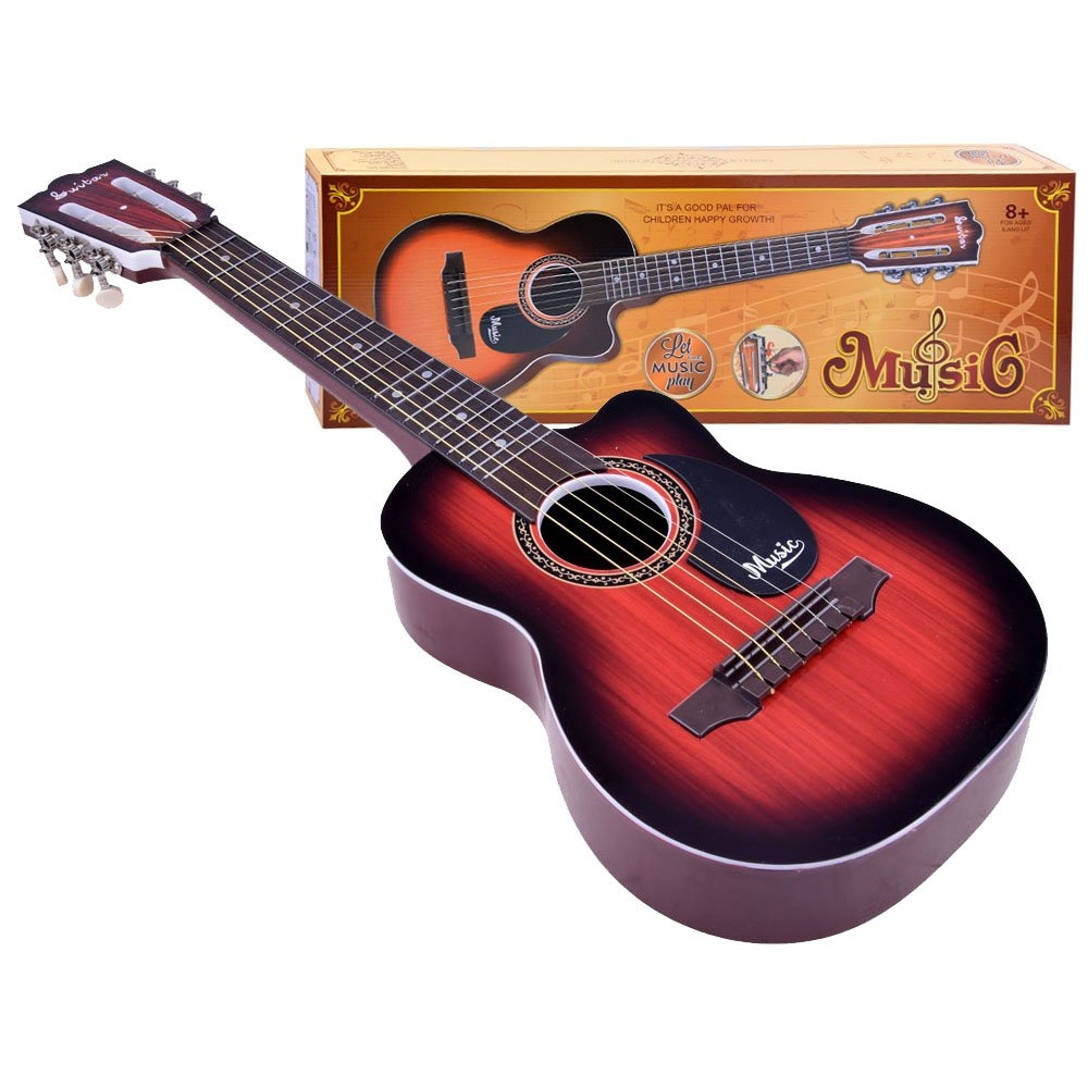6 stygų vaikiška gitara - žaislas IN0101-Žaislai, Muzikiniai-e-vaikas