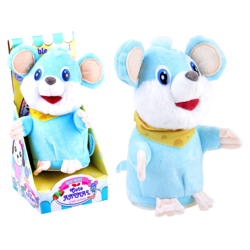 Interaktyvi pelė kalbanti ZA3240SZ, mėlyna-Žaislai, Interaktyvūs žaislai-e-vaikas