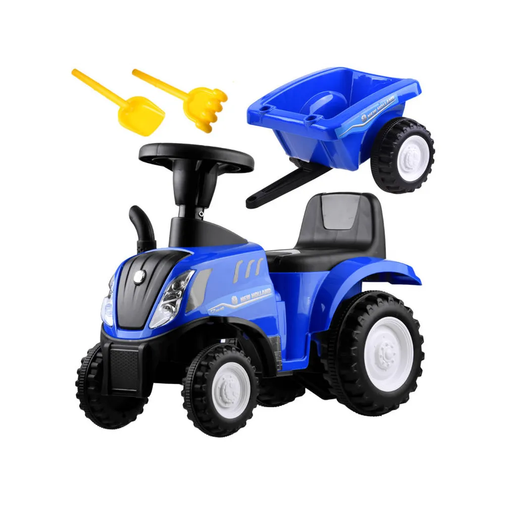 A TRACTOR ride-on trailer with a light sound ZA3691