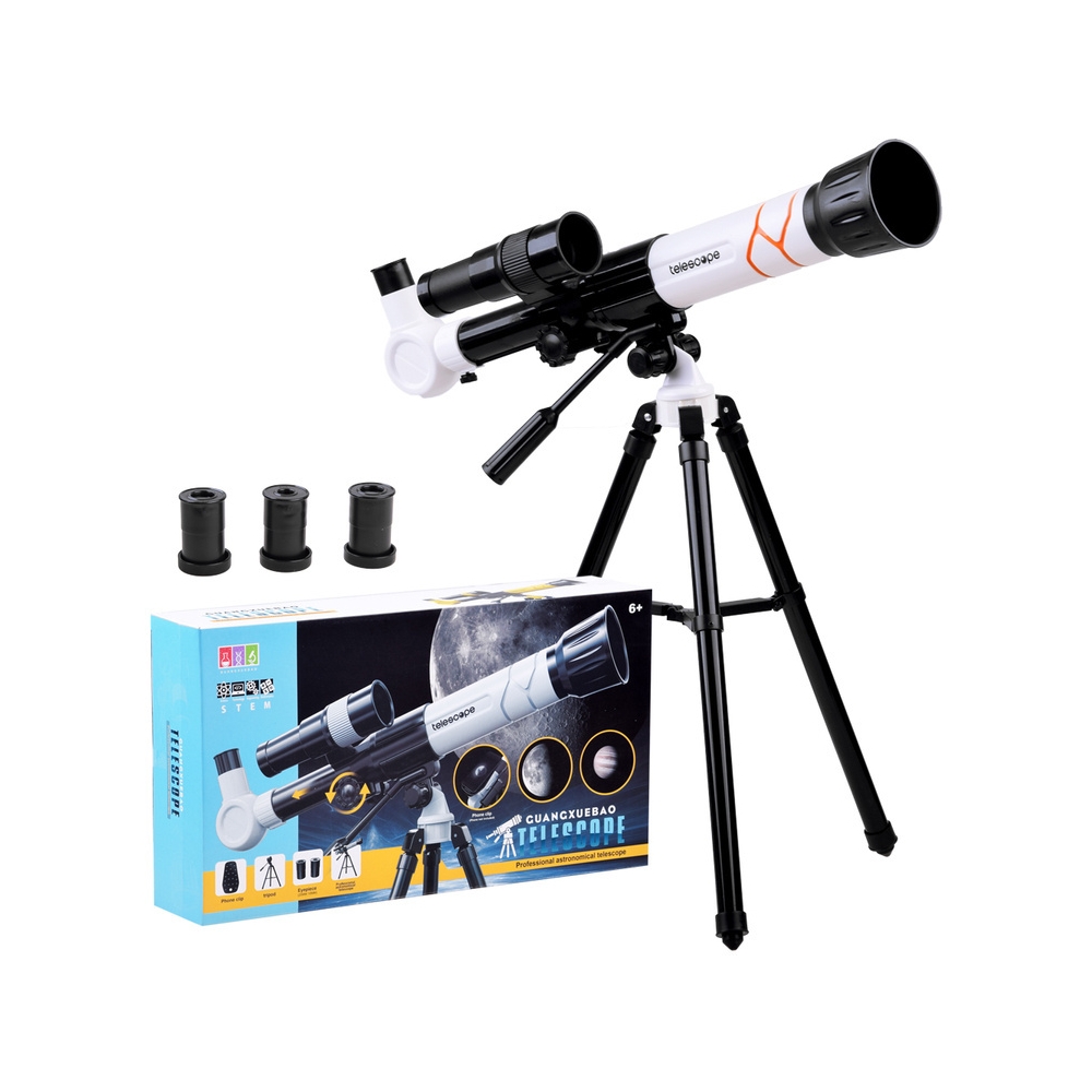 Teleskopas teleskopas ant stovo, okuliaras20x30x40x ZA3686-Žaislai, Profesijos, buities žaislai, Moksliniai žaislai-e-vaikas