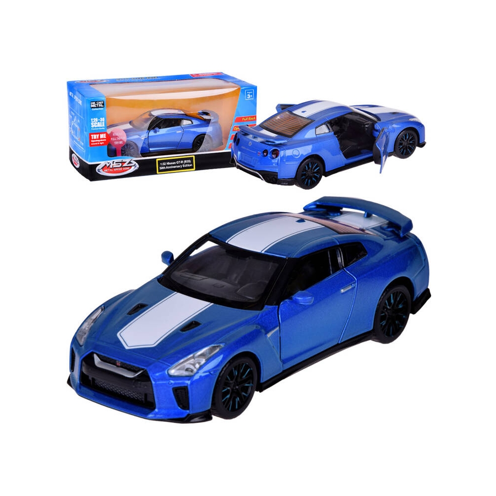 Auto Nissan GT-R 1:32 metalinis automobilis ZA3757-Žaislai, Auto ir transporto žaislai, Mašinos-e-vaikas