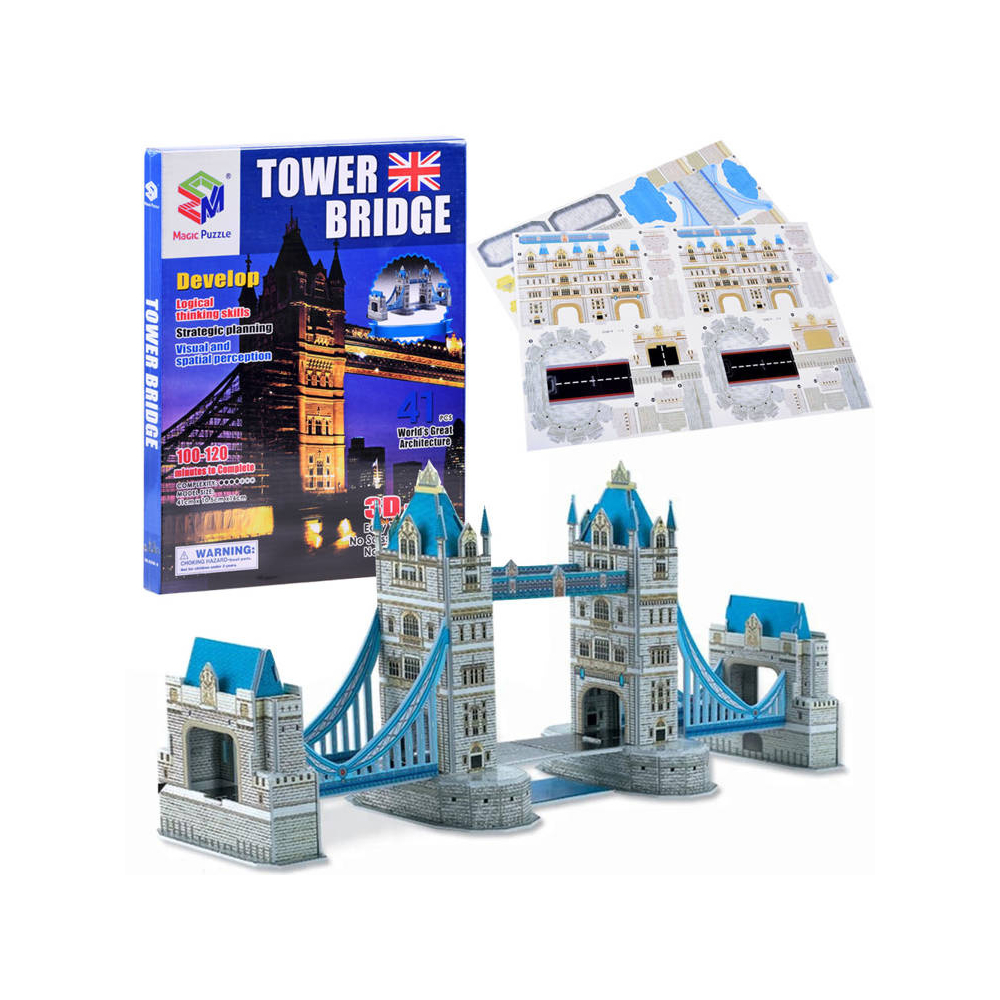 Puzzle 3D 41 el. most Tower Bridge ZA3801