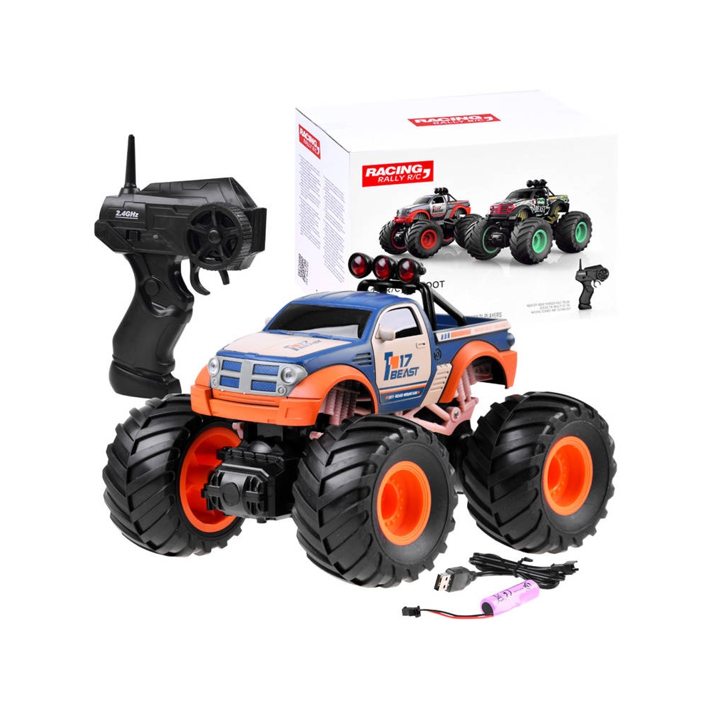 Nuotoliniu būdu valdomas sunkvežimis Monstras Big Foot pilot 2,4 GHz RC0563-Žaislai, Auto ir transporto žaislai, Valdomos radijo