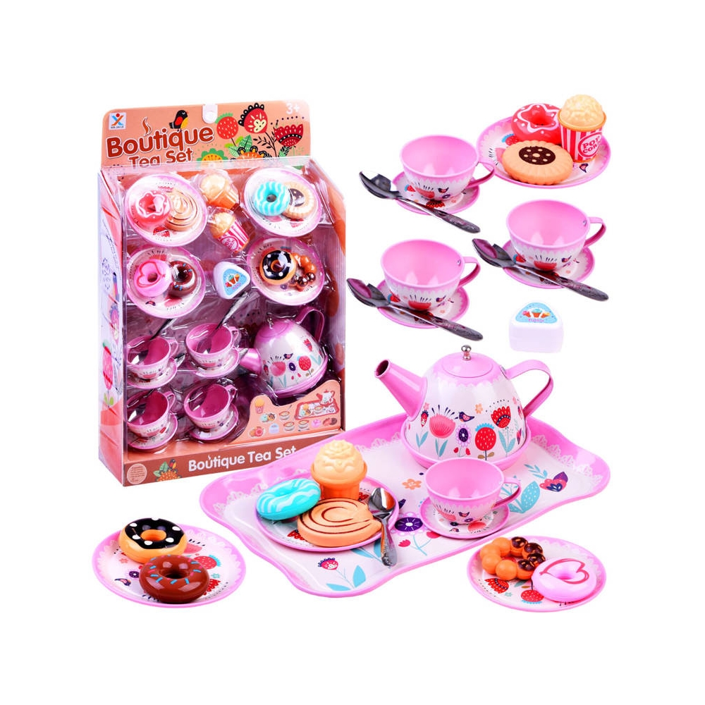 Tea set coffee cups cookies ZA3976