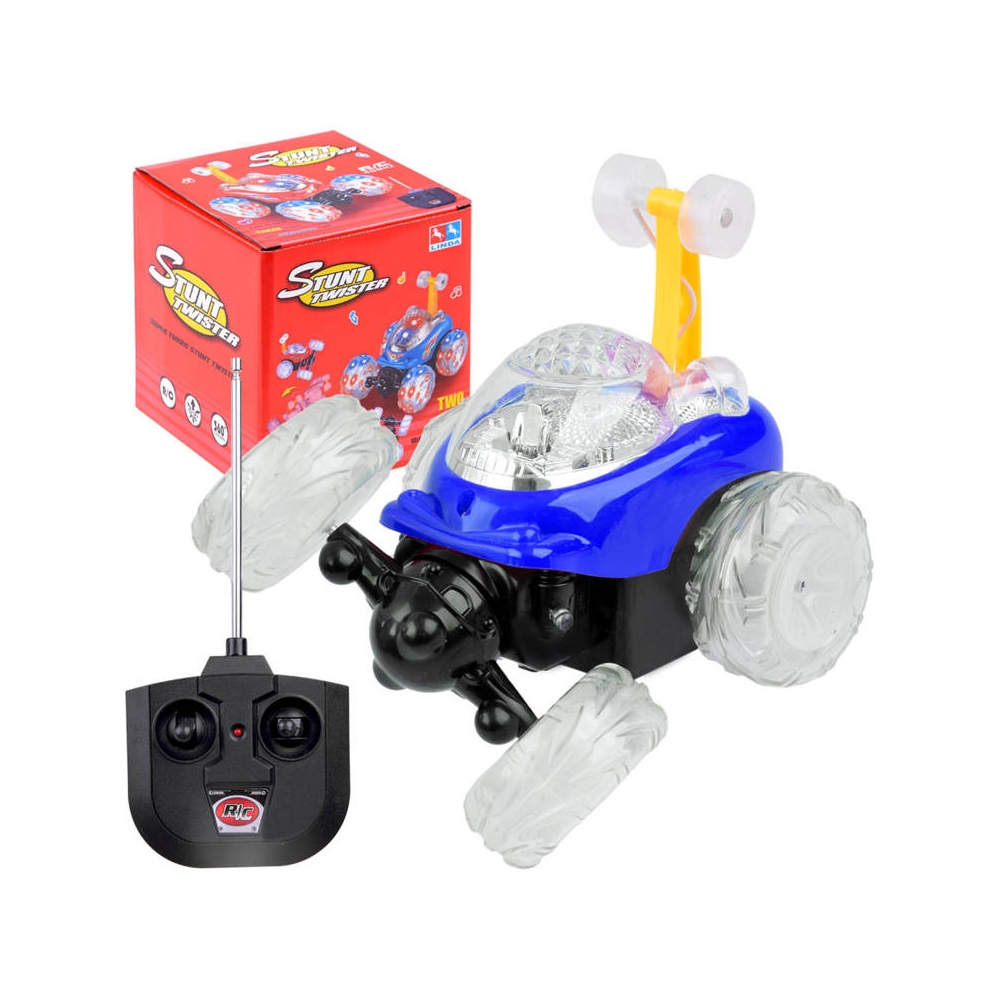 Nuotoliniu būdu valdomas automobilis Stunt R/C crazy RC0236-Žaislai, Auto ir transporto žaislai, Valdomos radijo bangomis-e-vaik