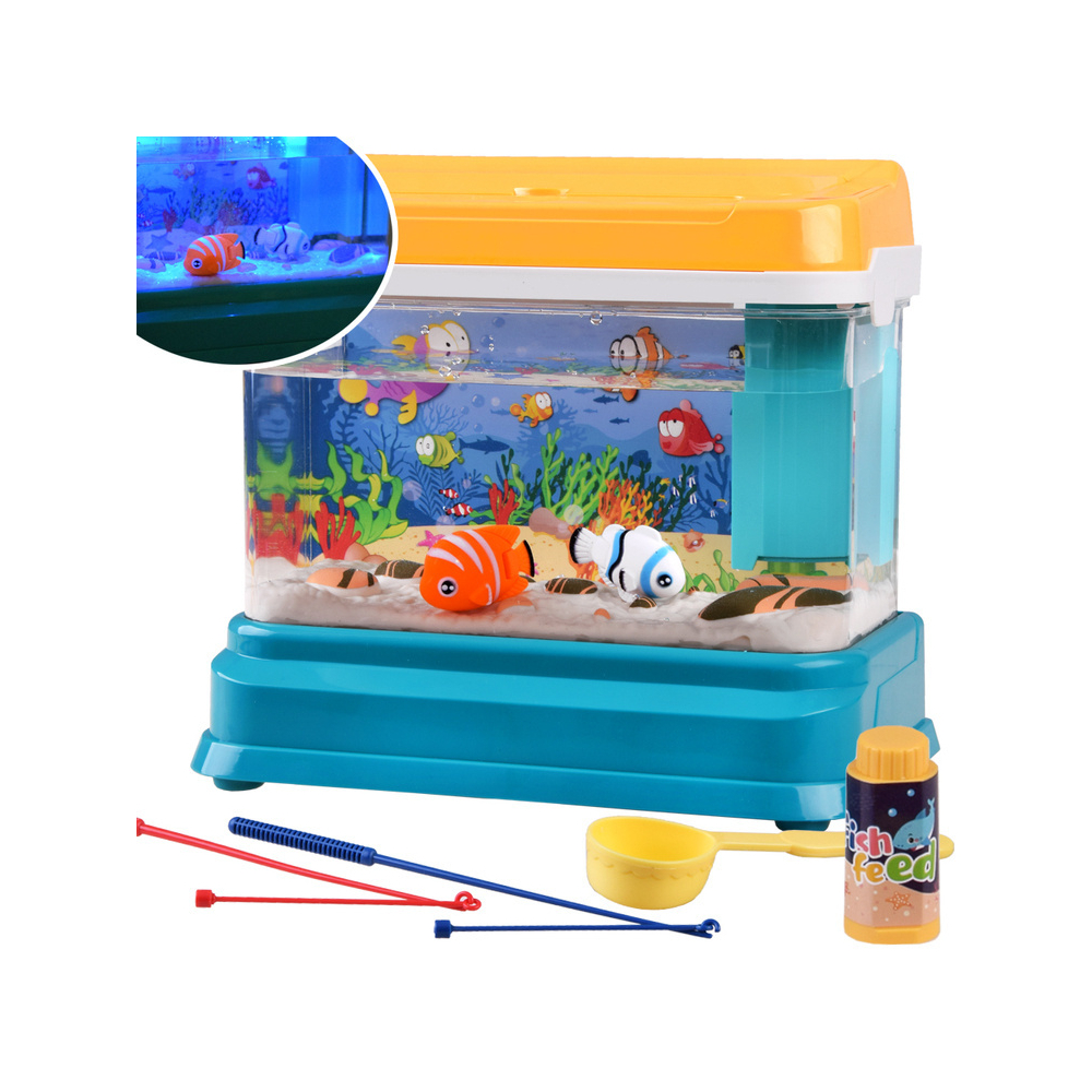 Interaktyvus akvariumas + magnetinės žuvys ZA4367-Žaislai, Interaktyvūs žaislai-e-vaikas