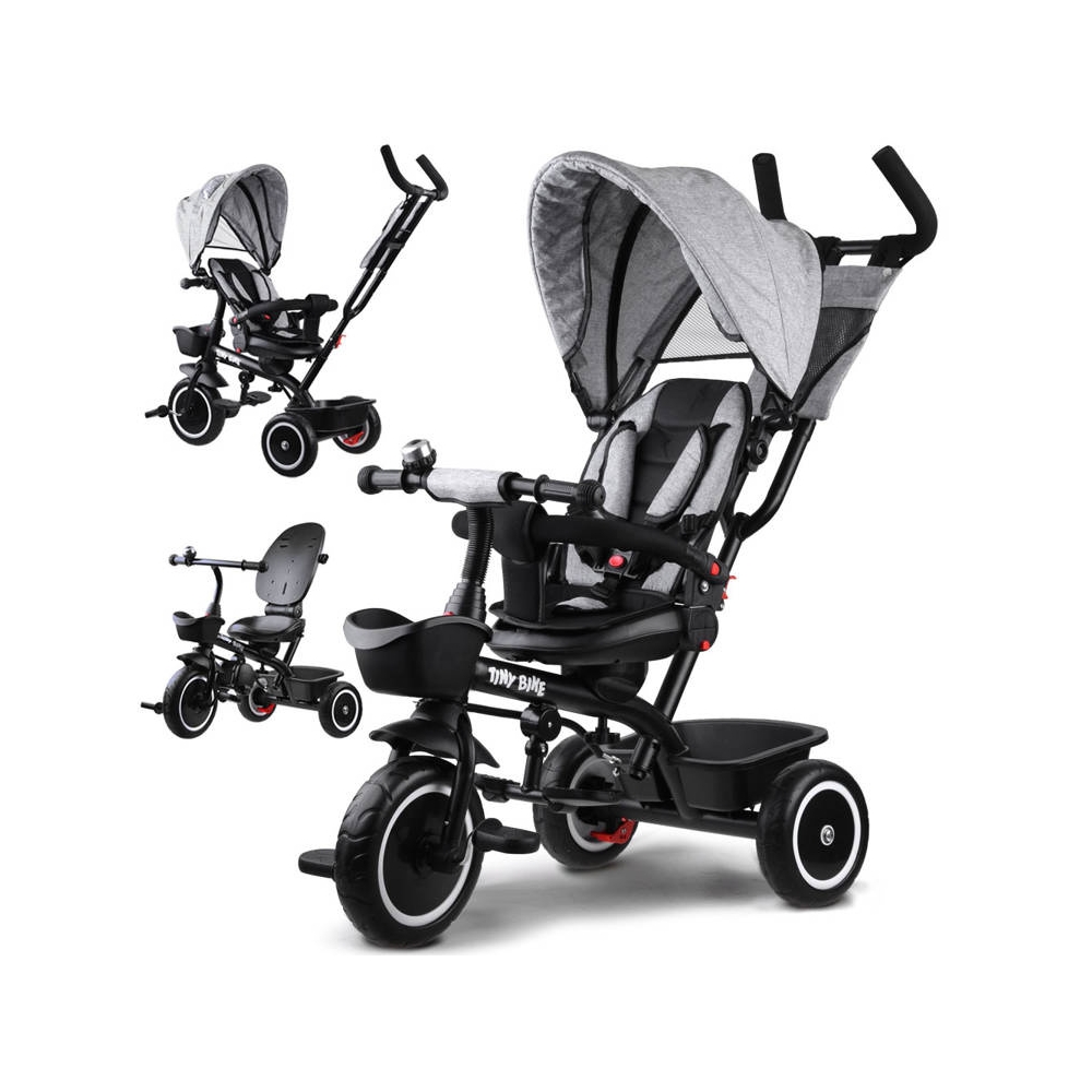 Triratukas su stogeliu Tiny Bike 3in1 SP0650-Judėjimui, Triratukai vaikams-e-vaikas