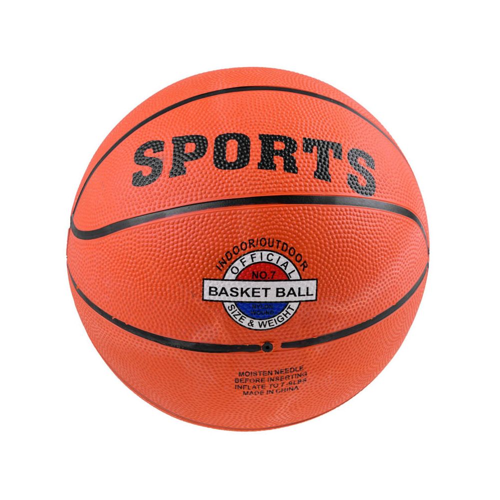 Krepšinio kamuolys krepšiniui 10" SP0711-Žaislai, Lauko žaislai, Lauko žaidimai ir sporto prekės, Kamuoliai-e-vaikas