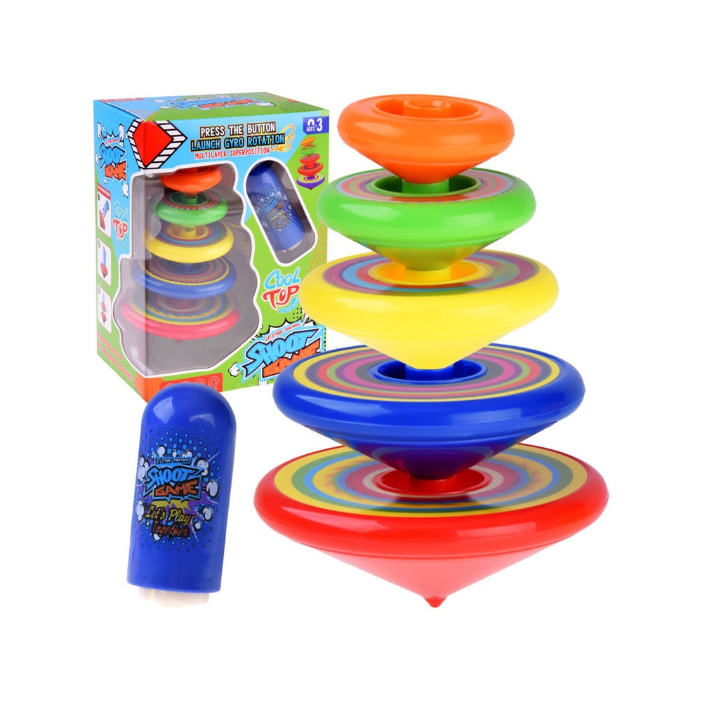 Arkadinis žaidimas "mega spinning top" piramidė ZA4730-Žaislai, Lavinamieji žaislai, Kiti lavinamieji žaislai-e-vaikas
