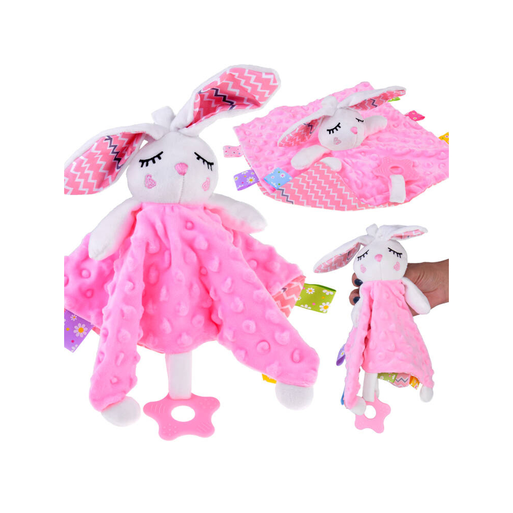 Pliušinis pliušinis žaislas Triušis raminanti etiketė ZA4745-Miegui, Žaislai, Migdukai ir karuselės, Miego žaislai-e-vaikas