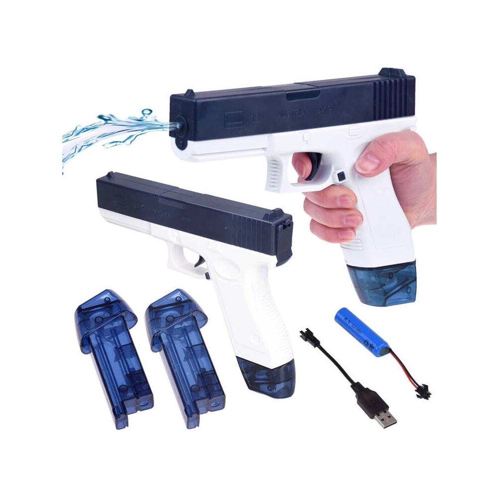 Vandens pistoletas Glock ZA4965-Žaislai, Lauko žaislai, Vandens ir smėlio žaislai, Vandens šautuvai-e-vaikas