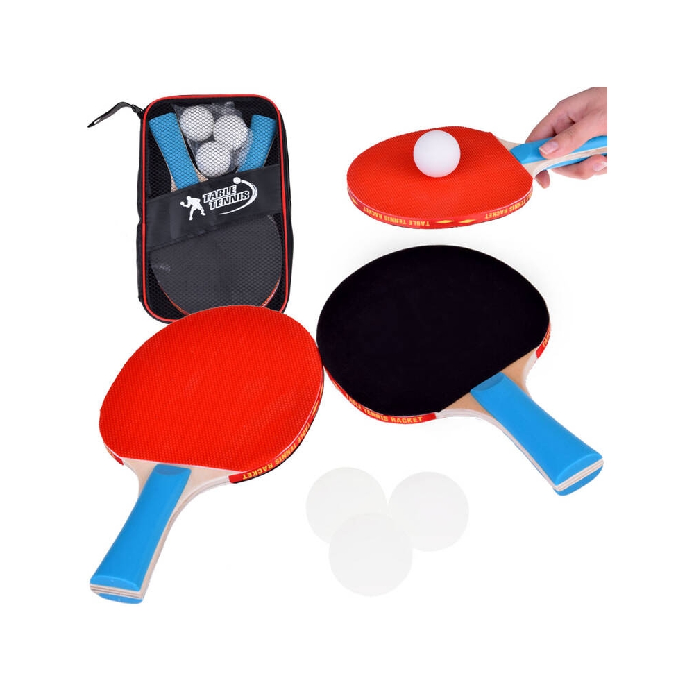 Pingpongo rakečių rinkinys su trimis kamuoliukais SP0768-Žaislai, Lauko žaislai, Lauko žaidimai ir sporto prekės, Žaidimai, spor