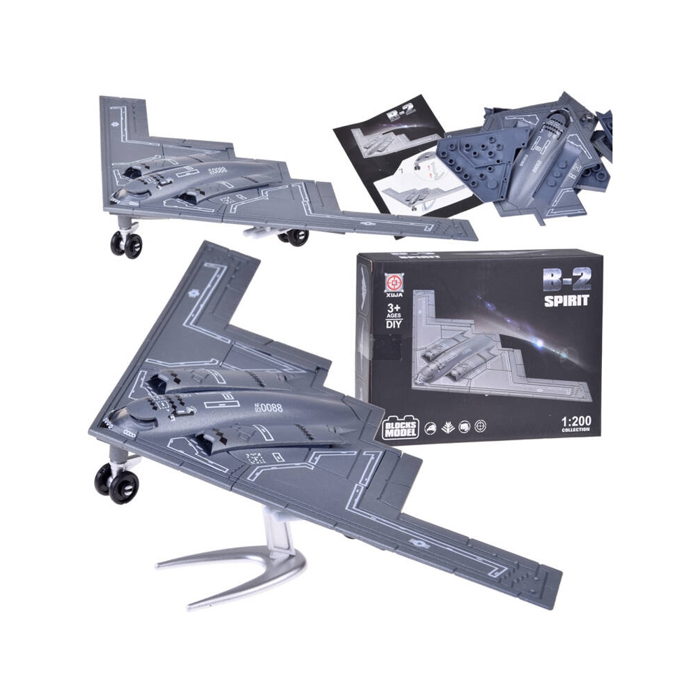 Konstruktorius legendinis bombonešis B-2 Spirit Lėktuvas 1:200 ZA5025-Žaislai, Konstruktoriai, Įvairūs konstruktoriai-e-vaikas