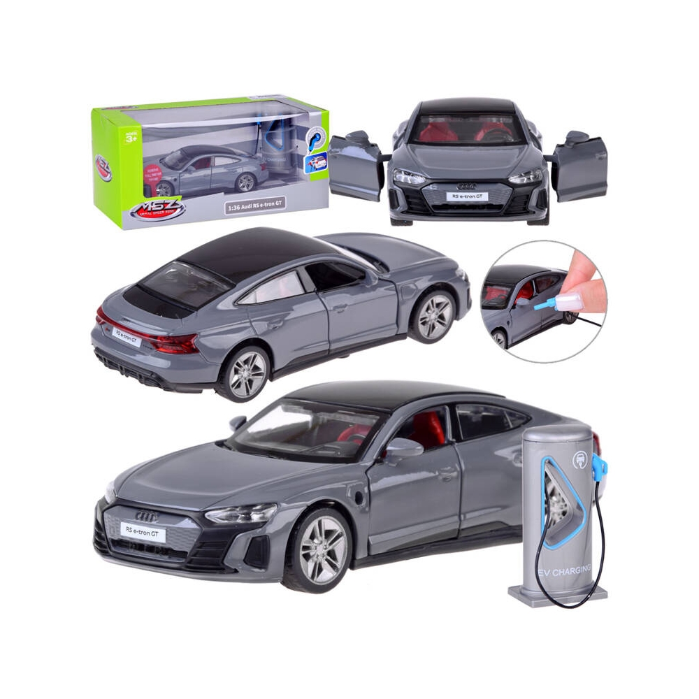 Metalinis automobilis Elektros Audi RS e-tron GT Coupe garso šviesa ZA5045-Žaislai, Auto ir transporto žaislai, Mašinos-e-vaikas