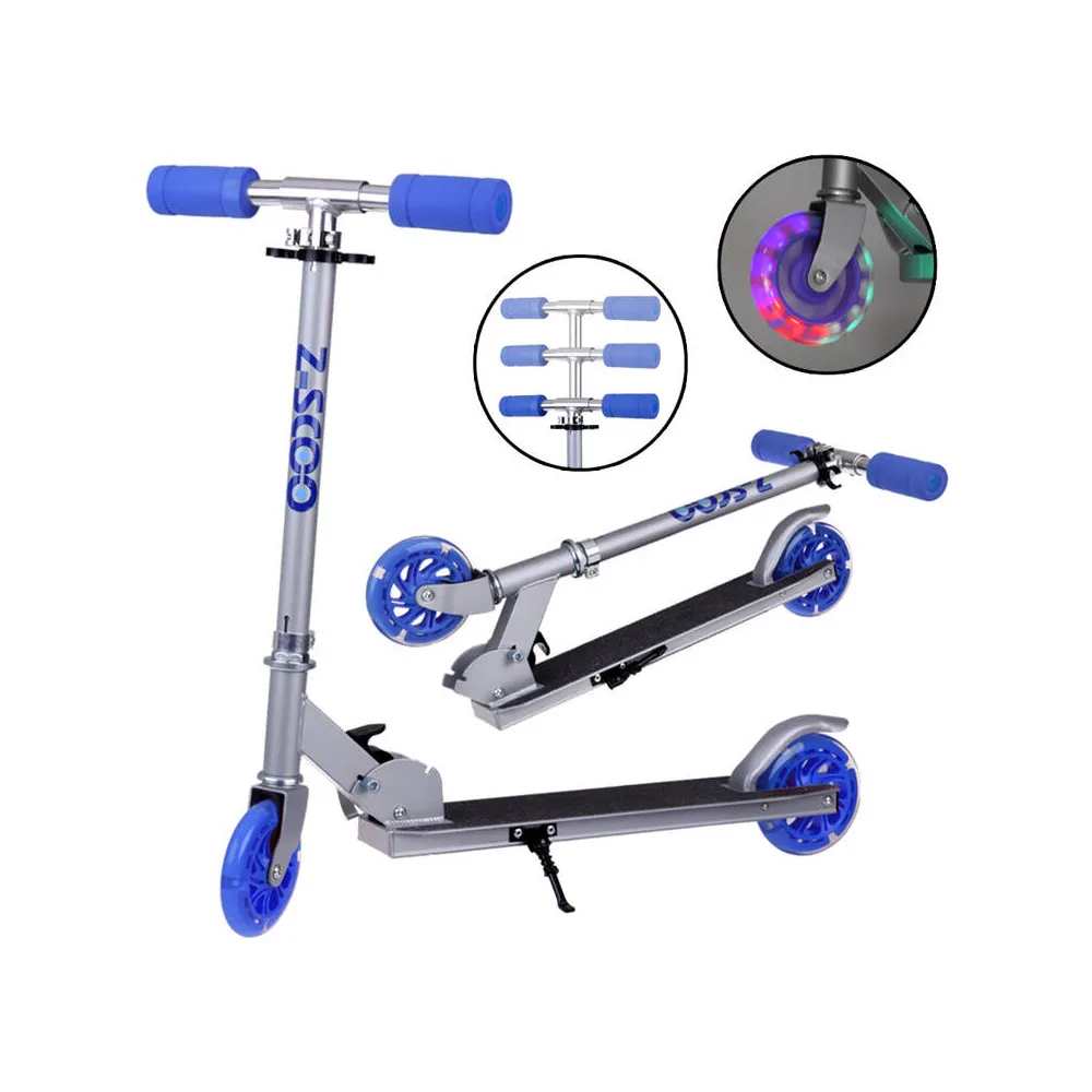 Lightweight Folding Scooter with Glowing Wheels Perfect for Children SP0786