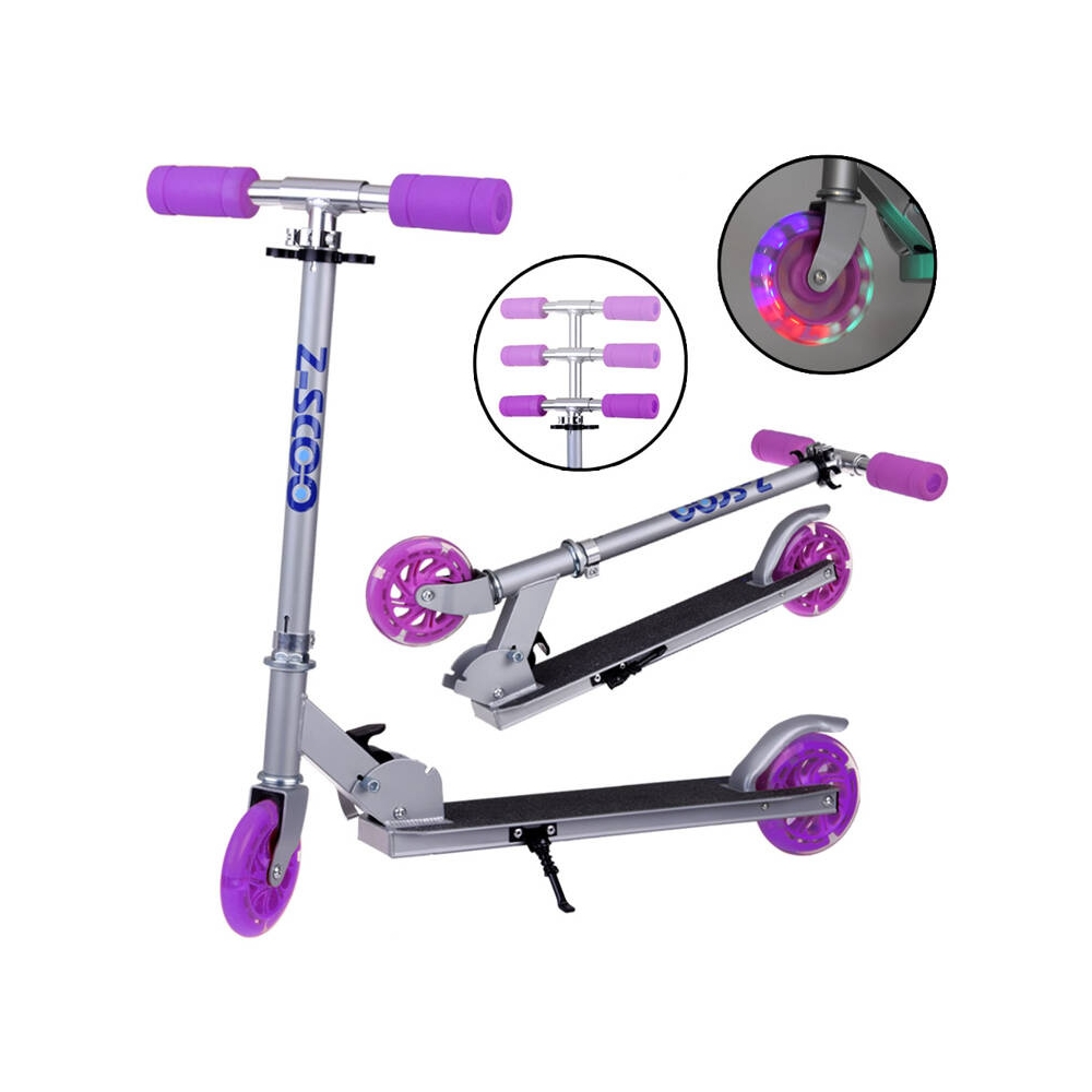 Lightweight Folding Scooter with Glowing Wheels Perfect for Children SP0786