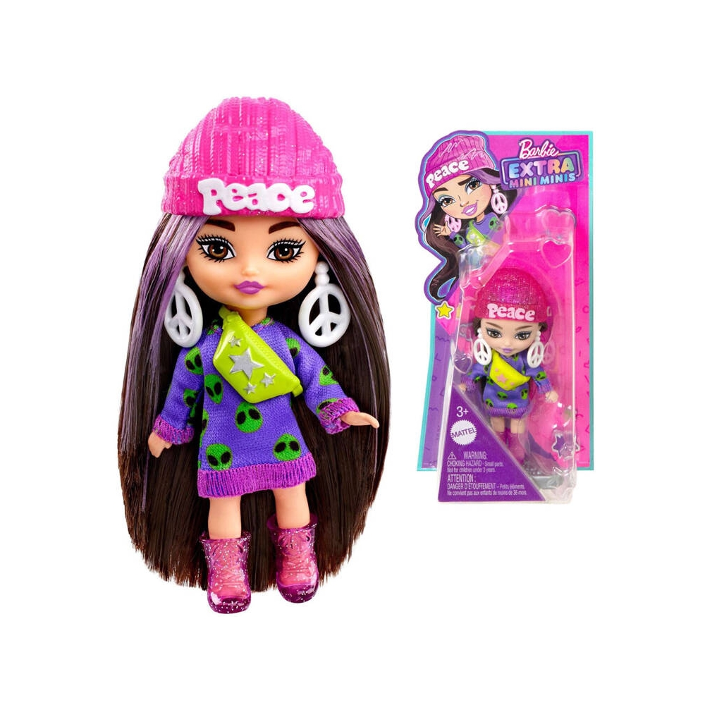 Lėlė Barbie Extra Mini Minis priedai HLN46 ZA5105 B-Žaislai, Lėlės ir jų priedai, Lėlės-e-vaikas