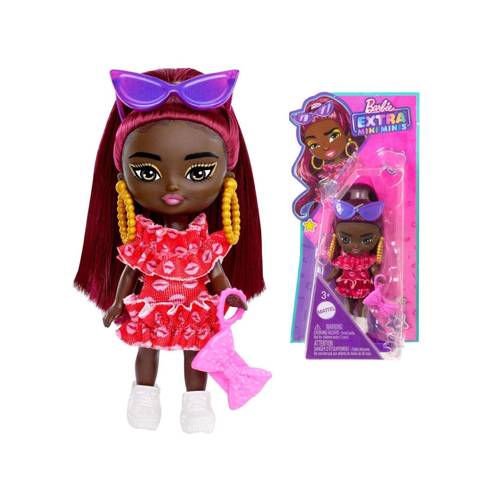 Lėlė Barbie Extra Mini Minis HLN47 ZA5105 D-Žaislai, Lėlės ir jų priedai, Lėlės-e-vaikas