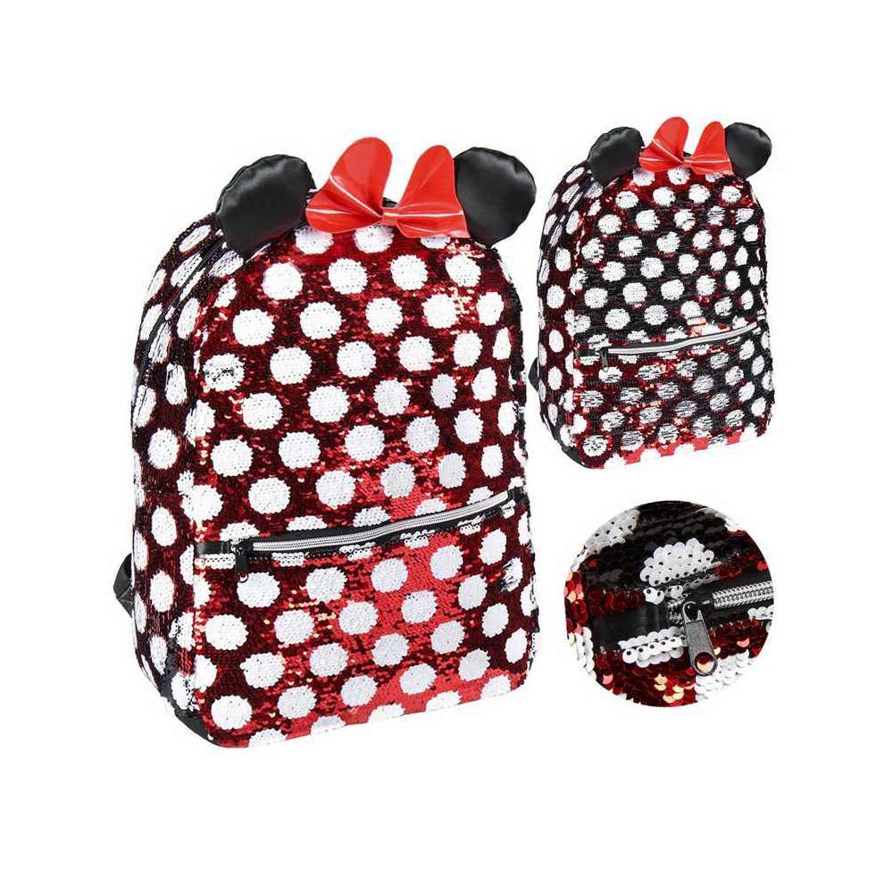 Disney Minnie Mouse Lovely Stylish Sequin Backpack 40 cm AP0007