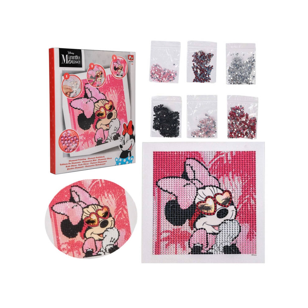 Deimantinė dėlionė Disney Minnie Mouse ZA 5132-Žaislai, Kūrybiniai žaislai, Kūrybiniai rinkiniai-e-vaikas