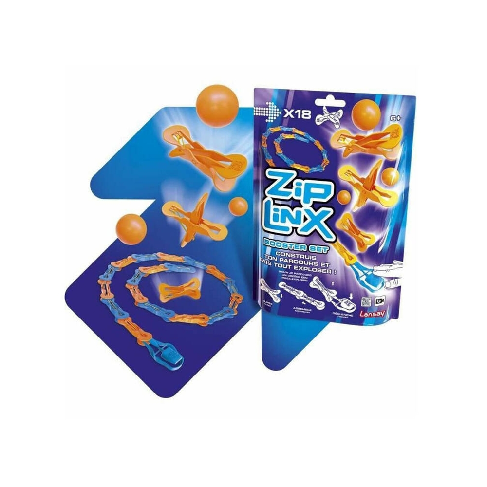 Kūrybinis žaidimas Crazy blocks Zip Linx Booster rinkinys ZA5137-Žaislai, Stalo žaidimai, Įvairūs stalo žaidimai-e-vaikas