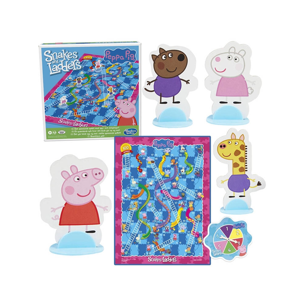 Stalo žaidimas Kopėčios ir gyvatės Peppa Pig GR0672-Žaislai, Stalo žaidimai, Įvairūs stalo žaidimai-e-vaikas
