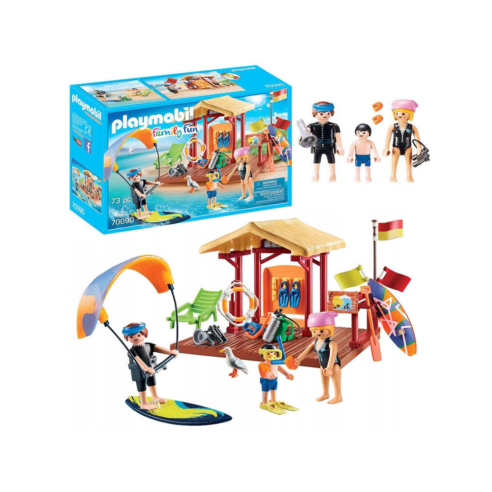 Konstruktorius Playmobil Vandens sporto mokykla 73 el. ZA5139-Žaislai, Konstruktoriai, Lego, statybiniai blokai-e-vaikas