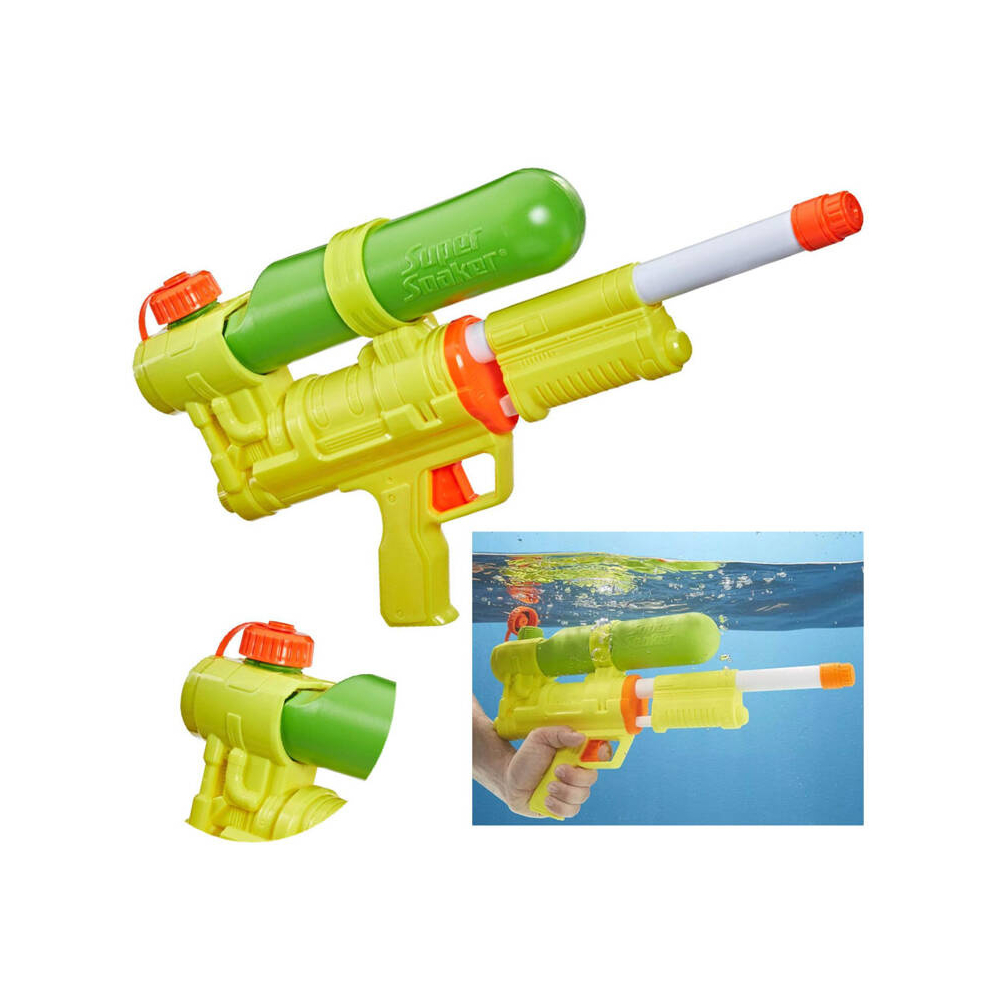 Vandens pistoletas vaikams, geltonas Nerf Soa XP50 ZA5185-Žaislai, Lauko žaislai, Vandens ir smėlio žaislai, Vandens šautuvai-e-