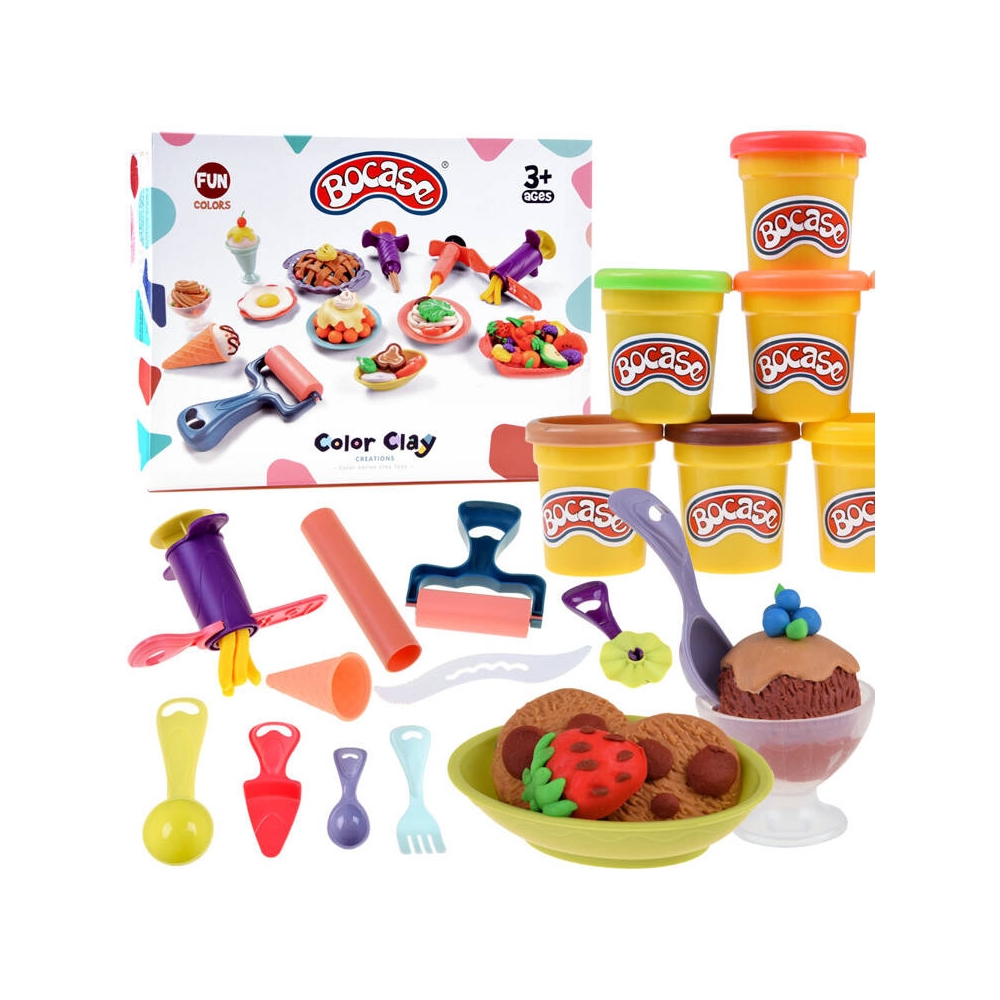 Saldus mažojo konditerio modelino rinkinys Cake Molds 5195-Žaislai, Kūrybiniai žaislai, Lipdymas-e-vaikas