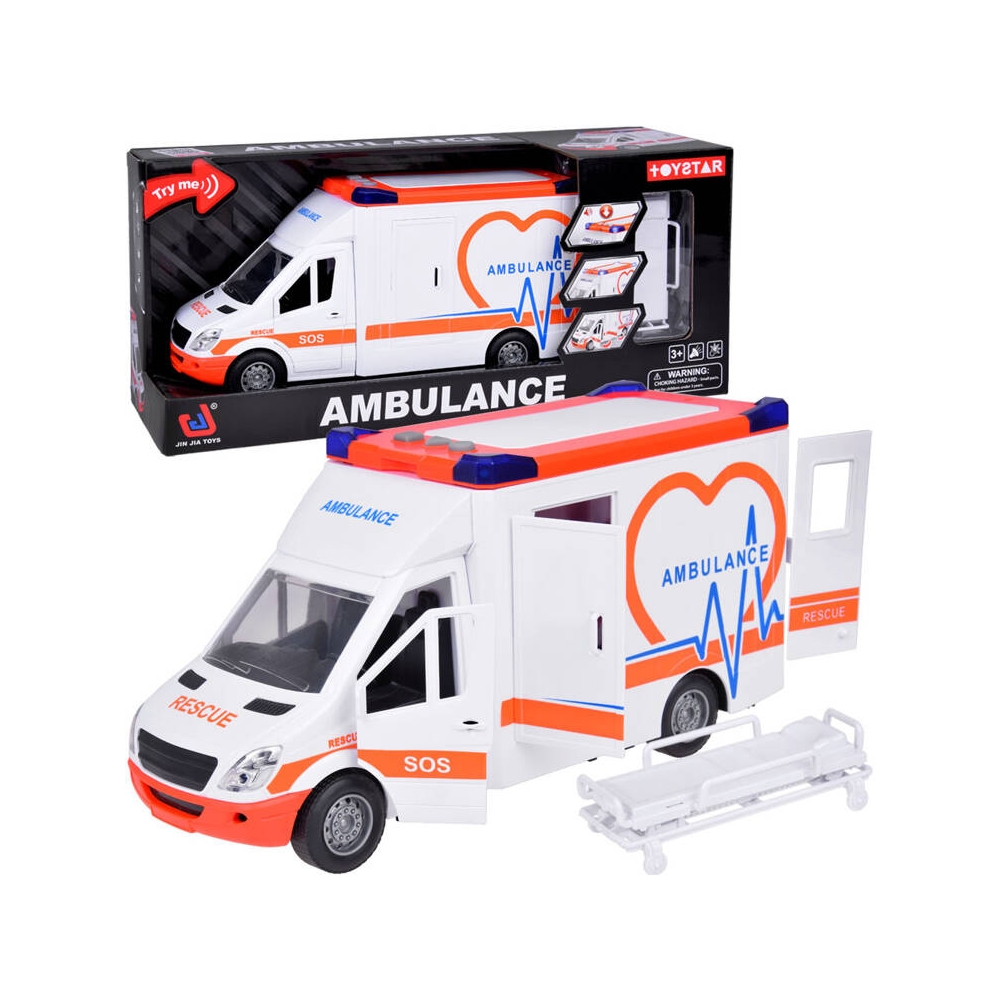 Greitosios medicinos pagalbos automobilis su garsais šviesa ZA5217-Žaislai, Auto ir transporto žaislai, Mašinos-e-vaikas