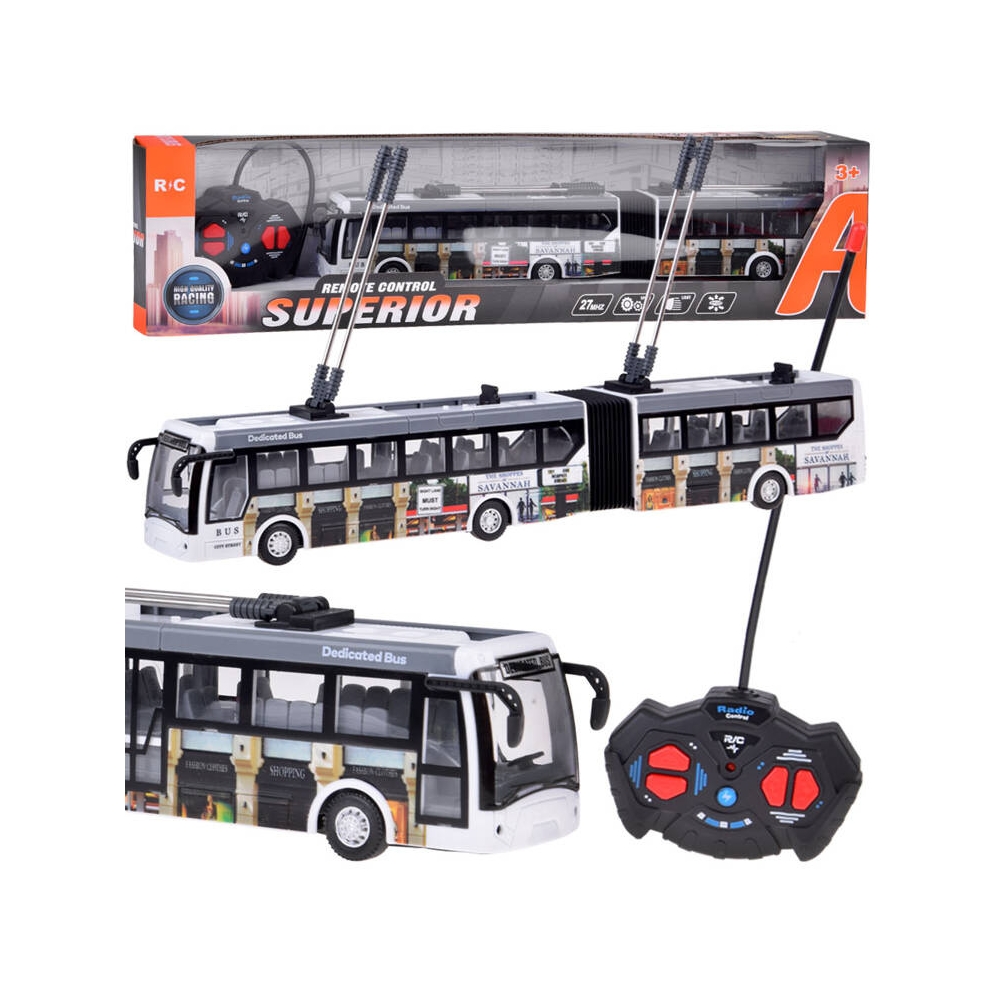 Remote controlled trolleybus 36 cm city bus RC0673