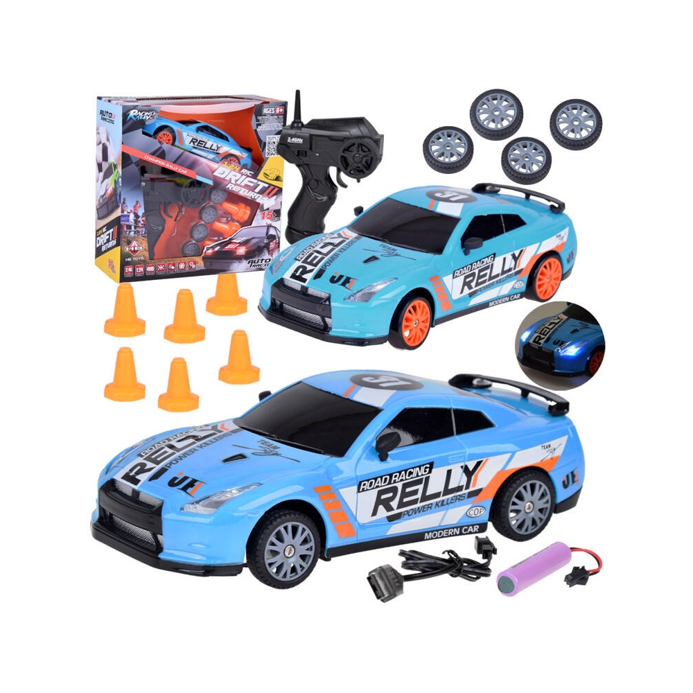 Remote controlled drift car AUTO drift remote control RC cones RC697
