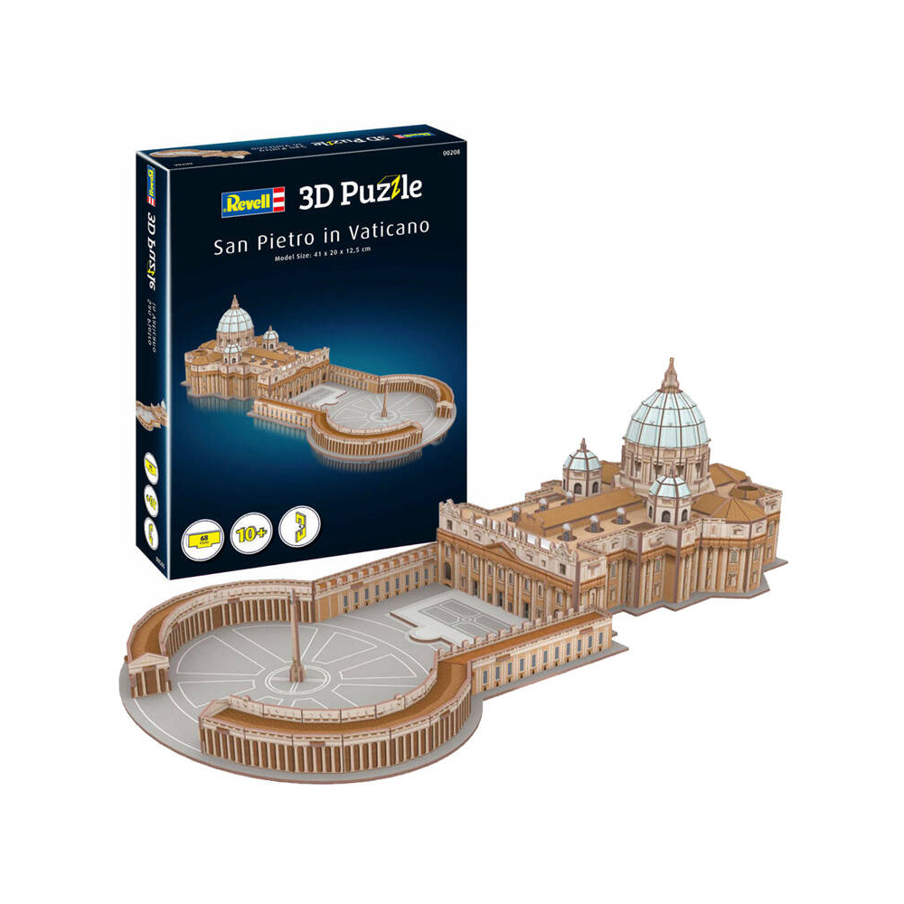 Revell 3D spatial puzzle St. Peter's Basilica Vatican 68 ele68 ZA5435