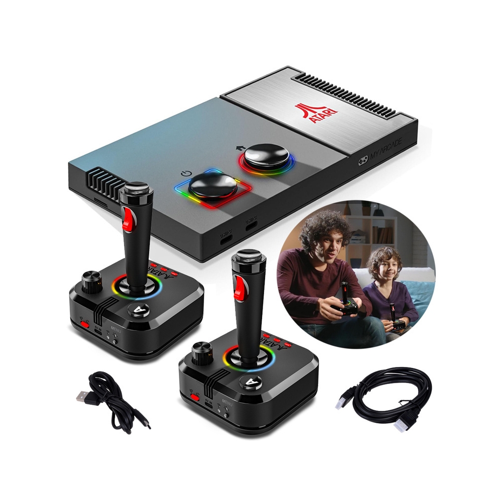 Retro TV console joystick ATARI game for the whole family
