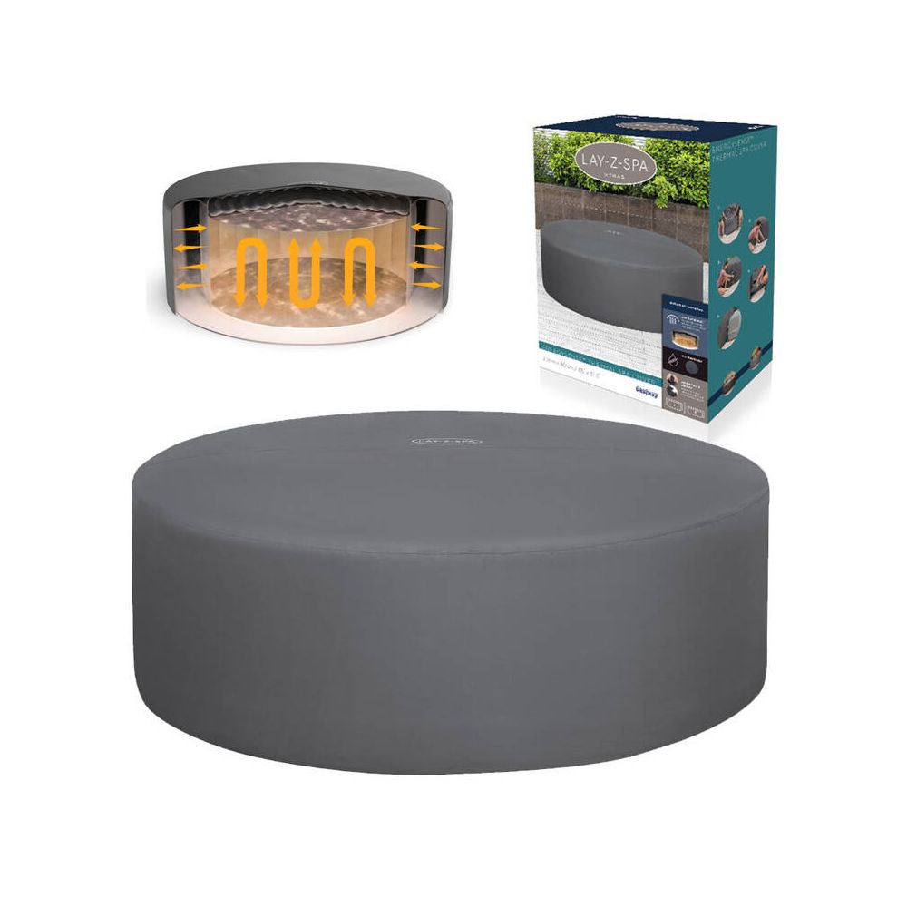 Terminis dangtis Bestway ENEGYSENSE Lay-Z-Spa 216 cm 60326-Baseinai, Baseinų priedai-e-vaikas